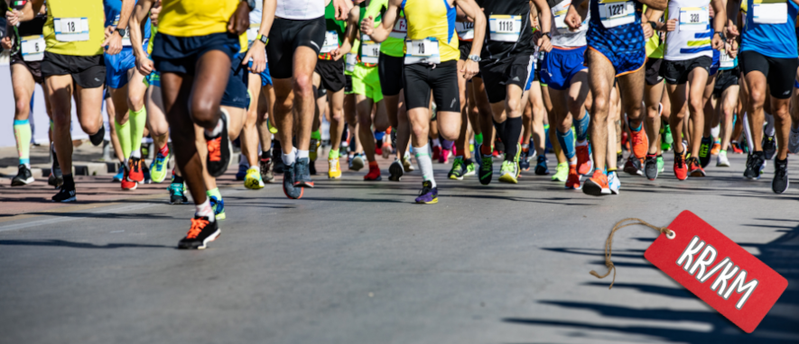 Vilket lopp är billigast att springa per kilometer