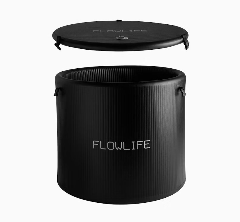 Flowplunge från Flowlife, ett isbadkar att ha hemma